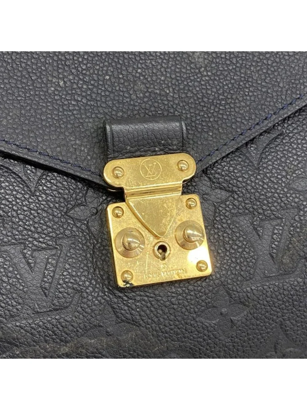 Louis Vuitton Handbag Monogram Empreinte Metis Noir